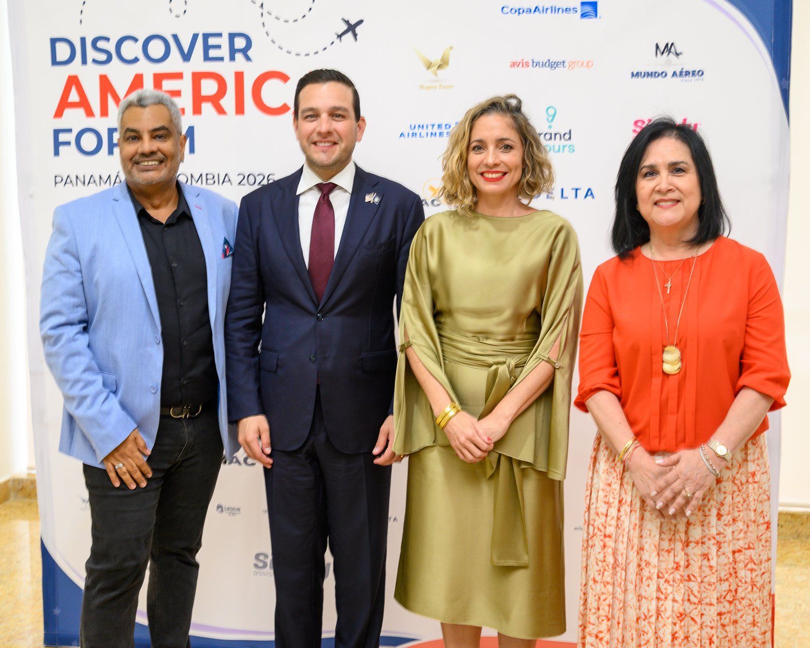 Encuentro de participantes durante el Discover America Forum 2026.