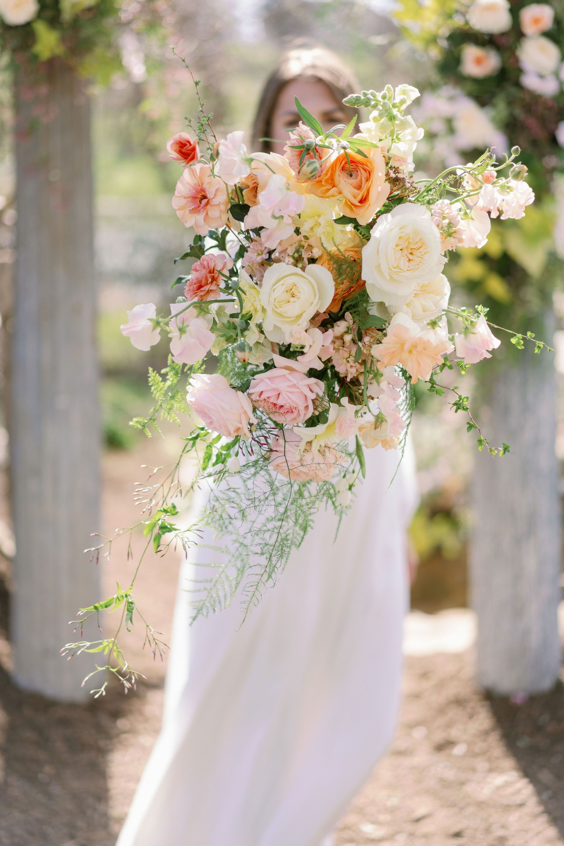 gorgeous large wedding bouquet