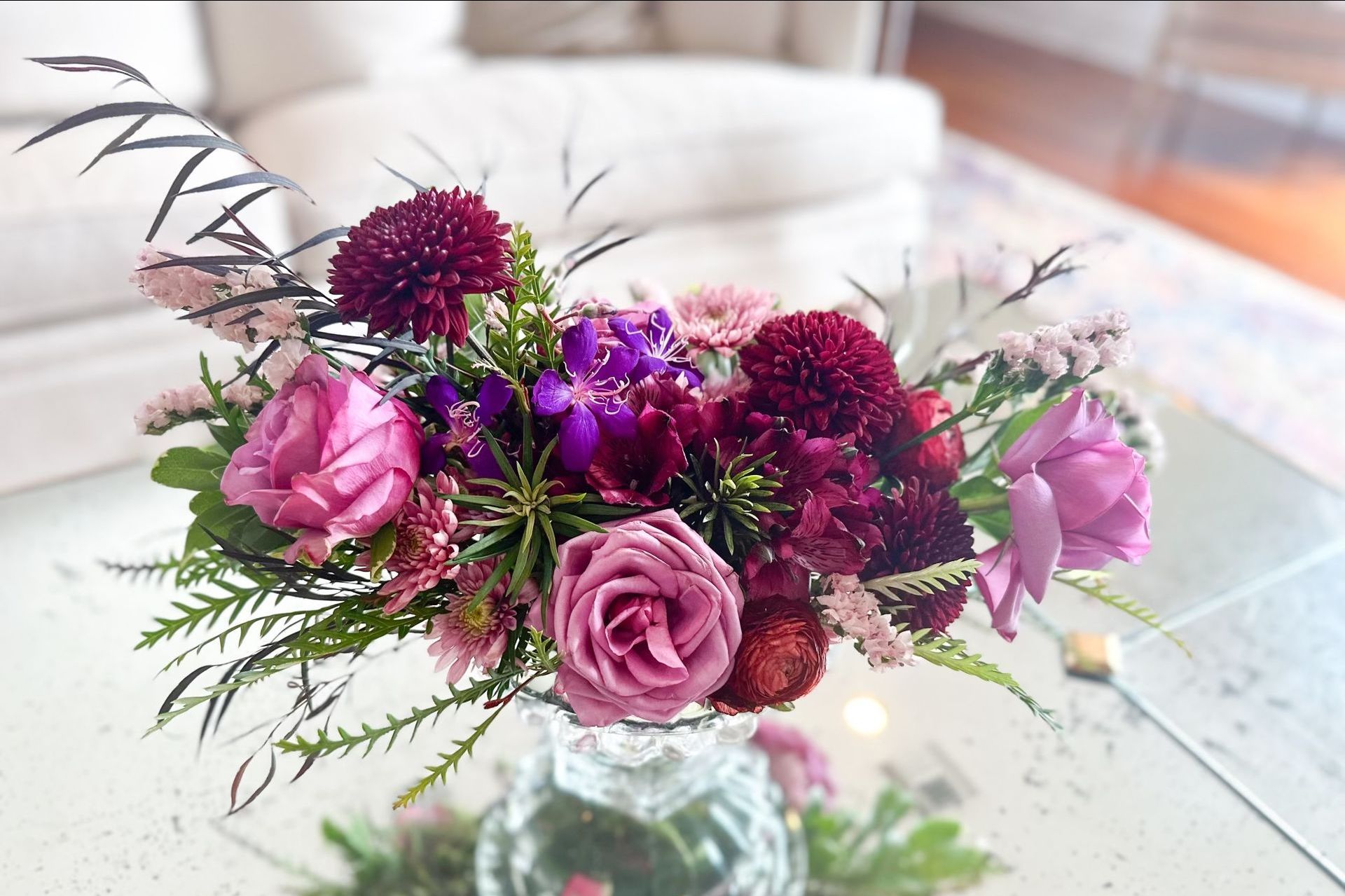 Event floral arrangements