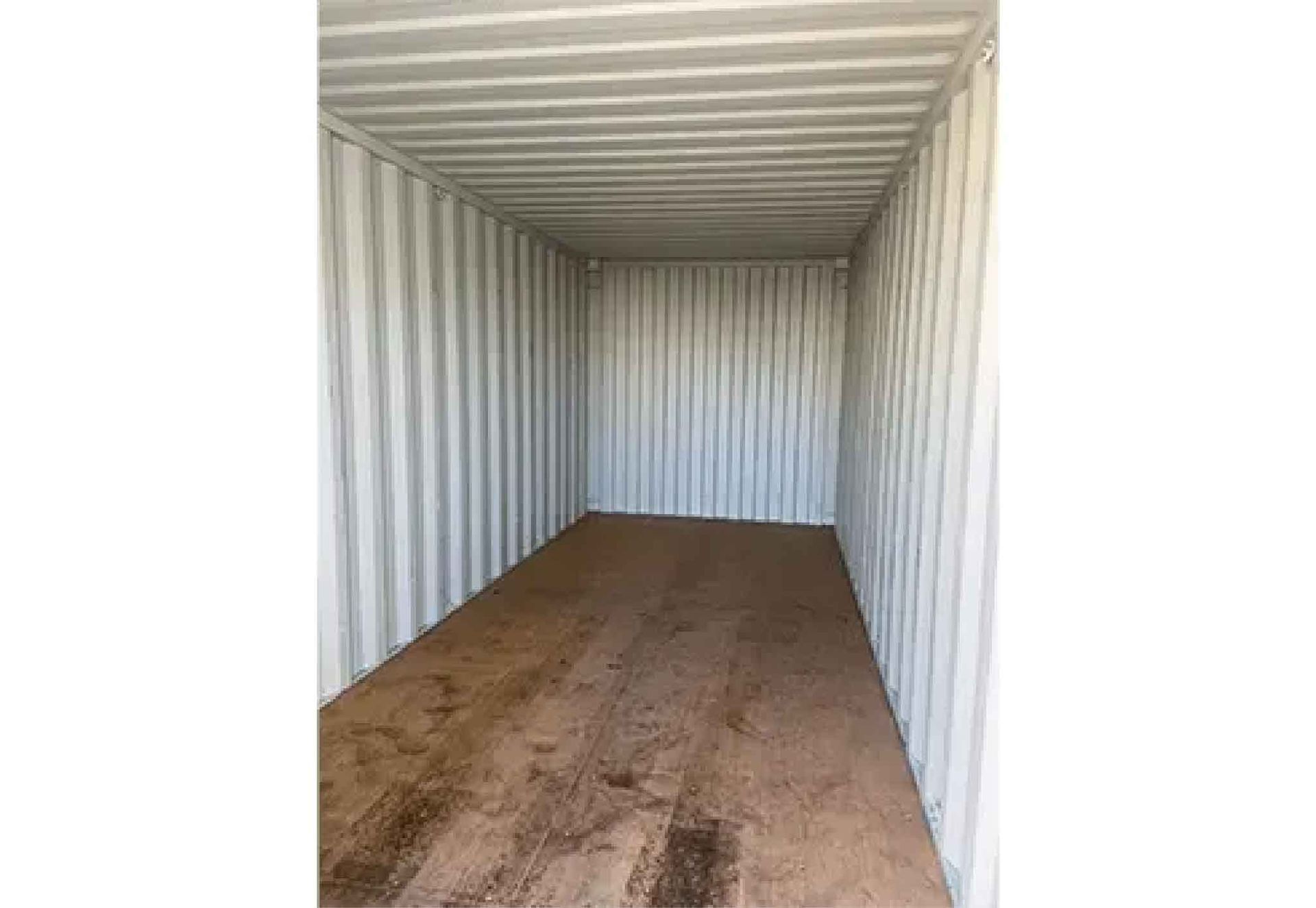 20 Foot Storage Container Inside View