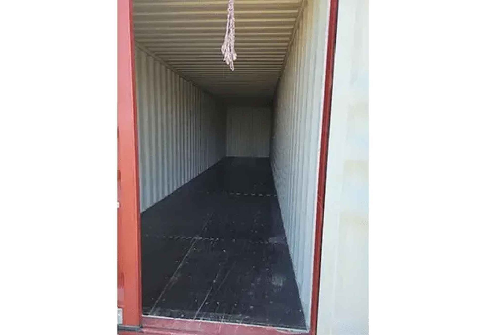 40 Foot Storage Container Inside View