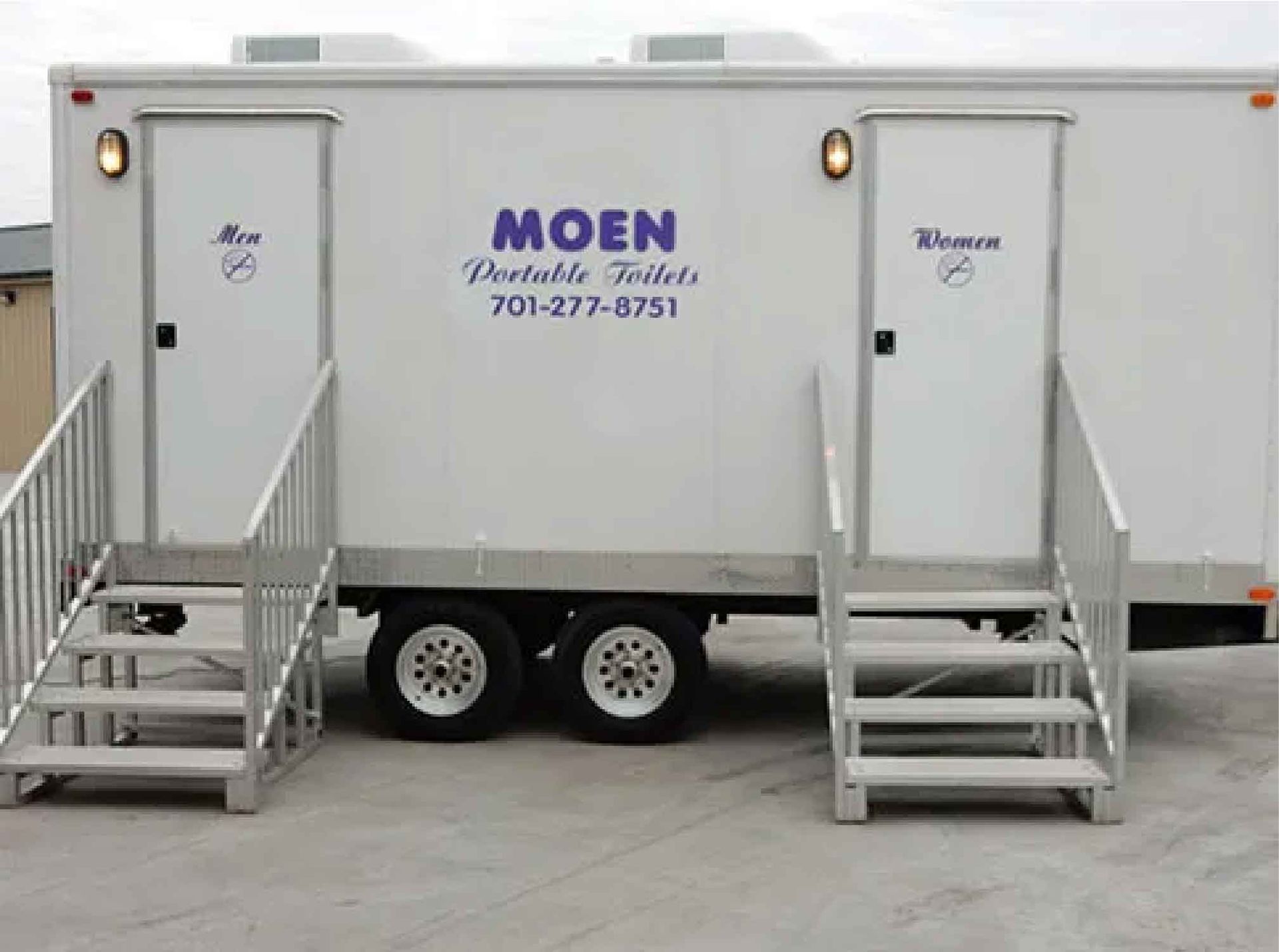 VIP Restroom Trailer 6 Stall