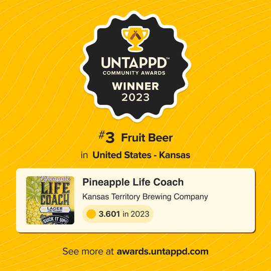 People enjoying cans of Life Coach with Pineapple barside at The Brewery