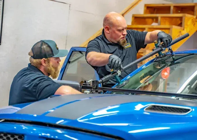 Windshield replacement financing in Idaho.