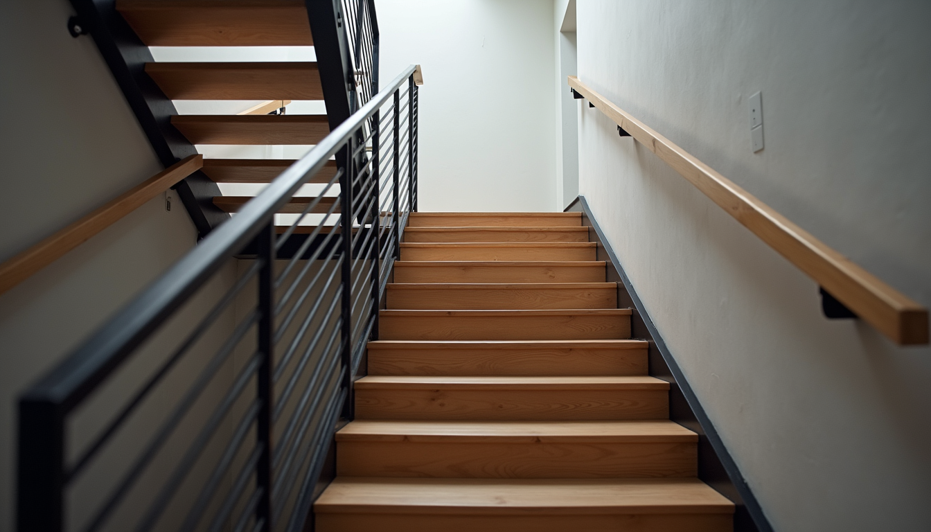 Metal and Wood Staircases: A Perfect Blend of Metal-Wood Staircase Designs