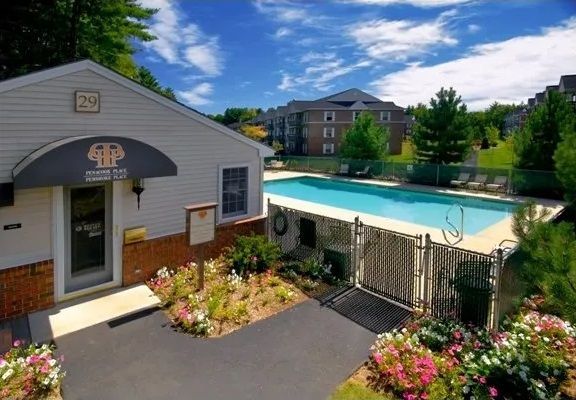 Swimming pool at Penacook Place.