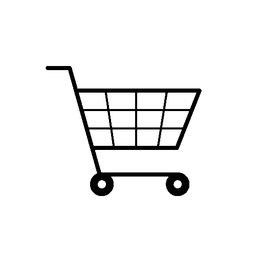 Shopping cart icon.