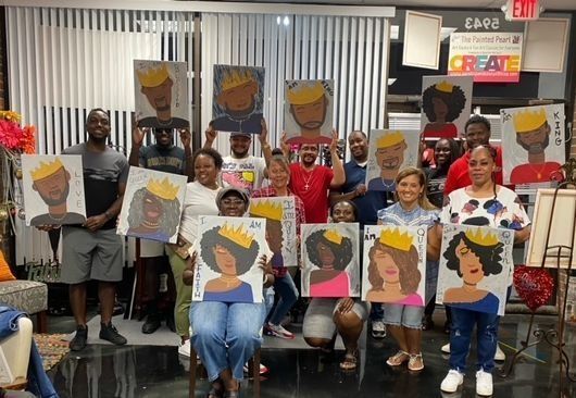 Paint and Sip in Columbus, OH
