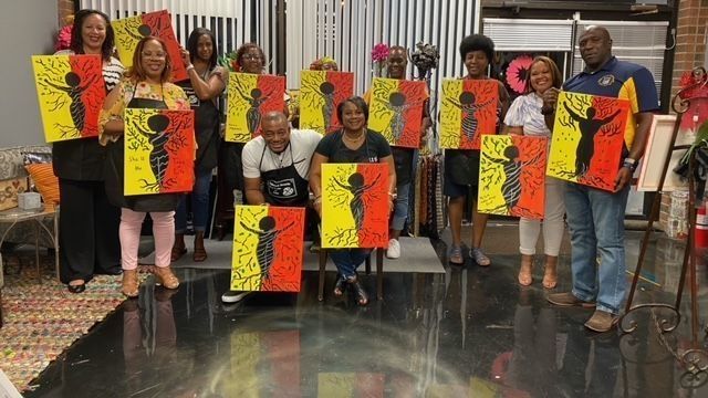 Paint and Praise in Columbus, OH