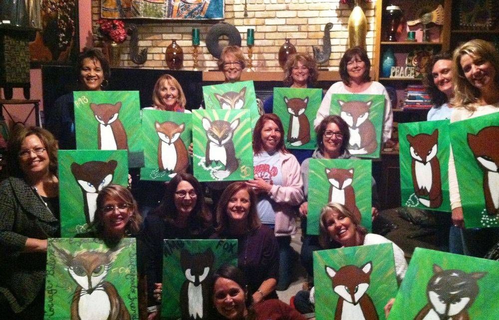 Girls Night Painting Party in Columbus, OH