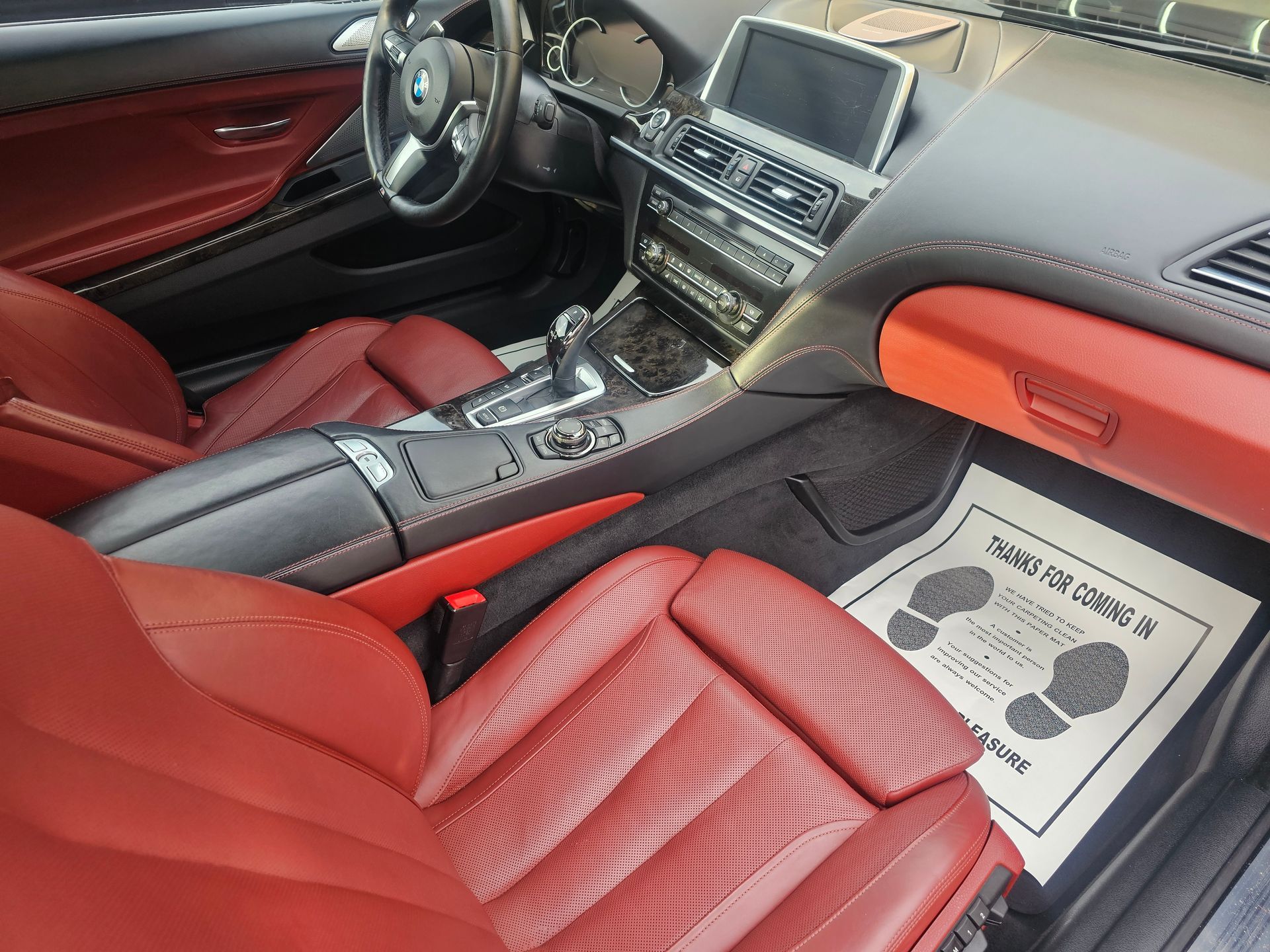 BMW Interior Detail