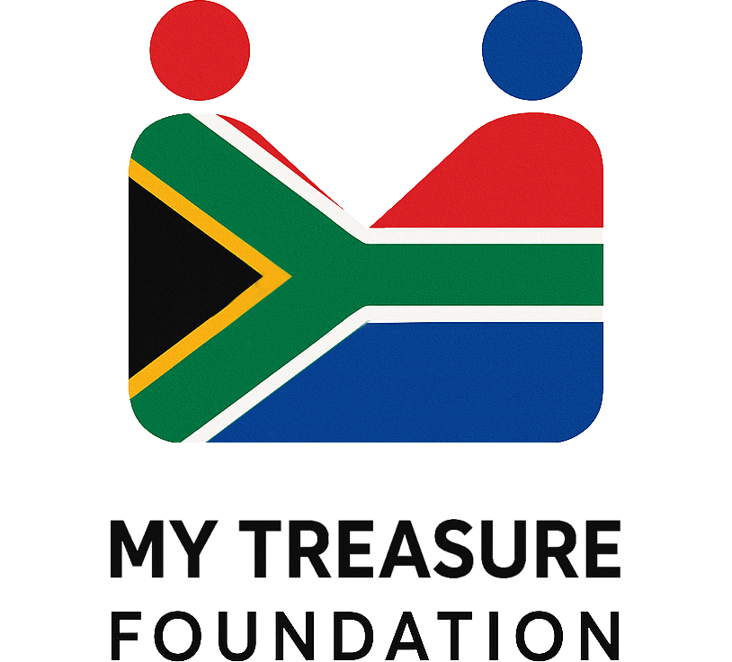 My Trasure Foundation logo with flag
