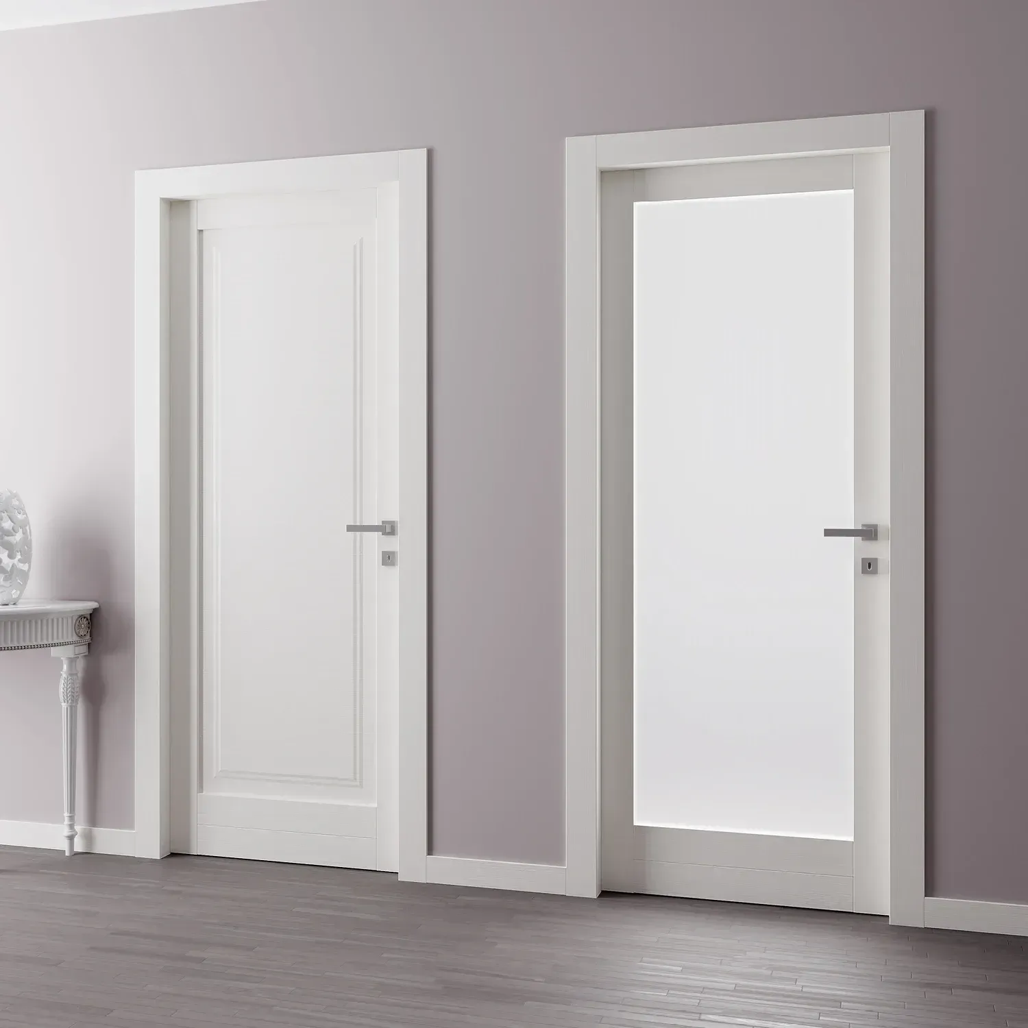 porta per interni in legno vero di Battisti Serramenti a Sover, Trento