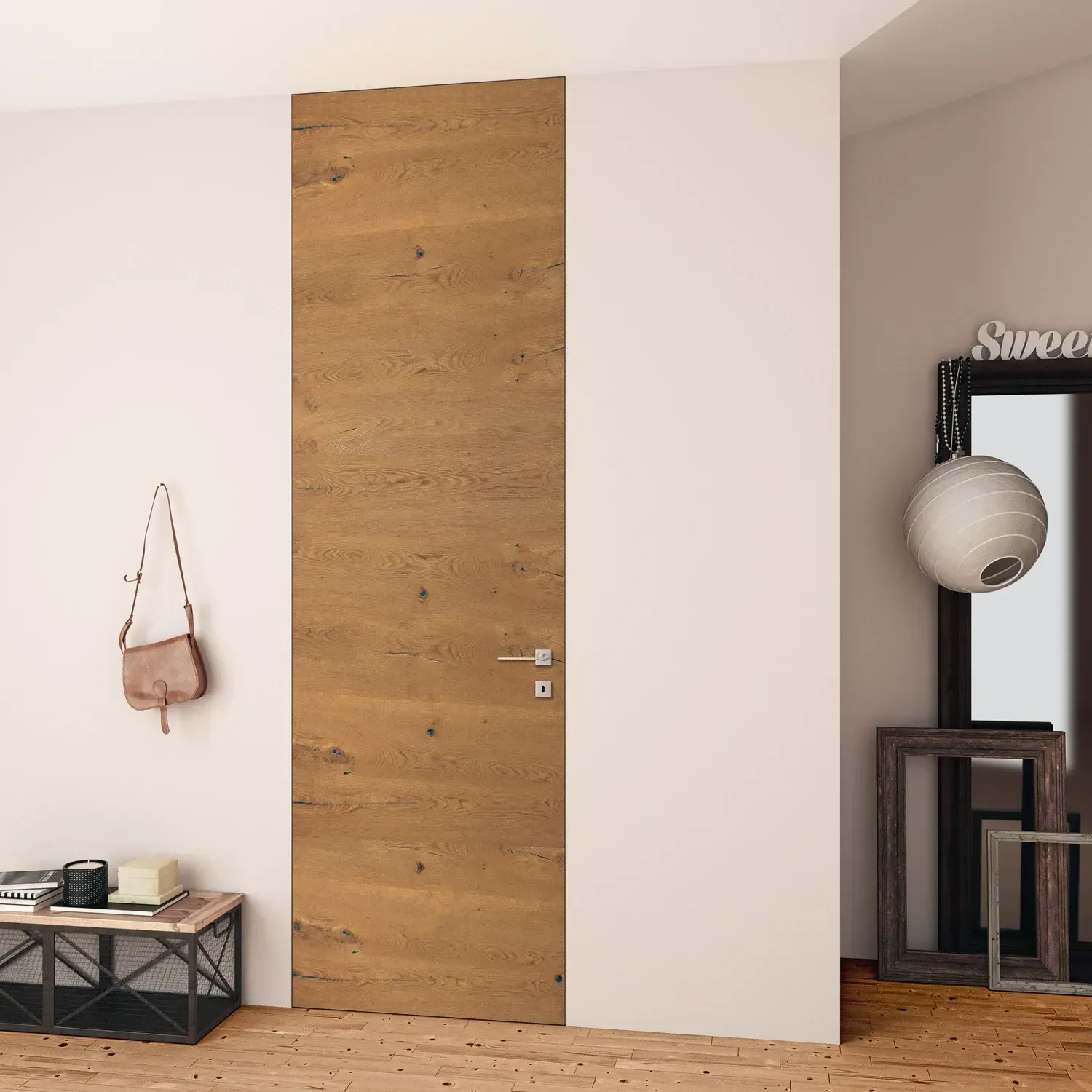 porta per interni in legno vero di Battisti Serramenti a Sover, Trento