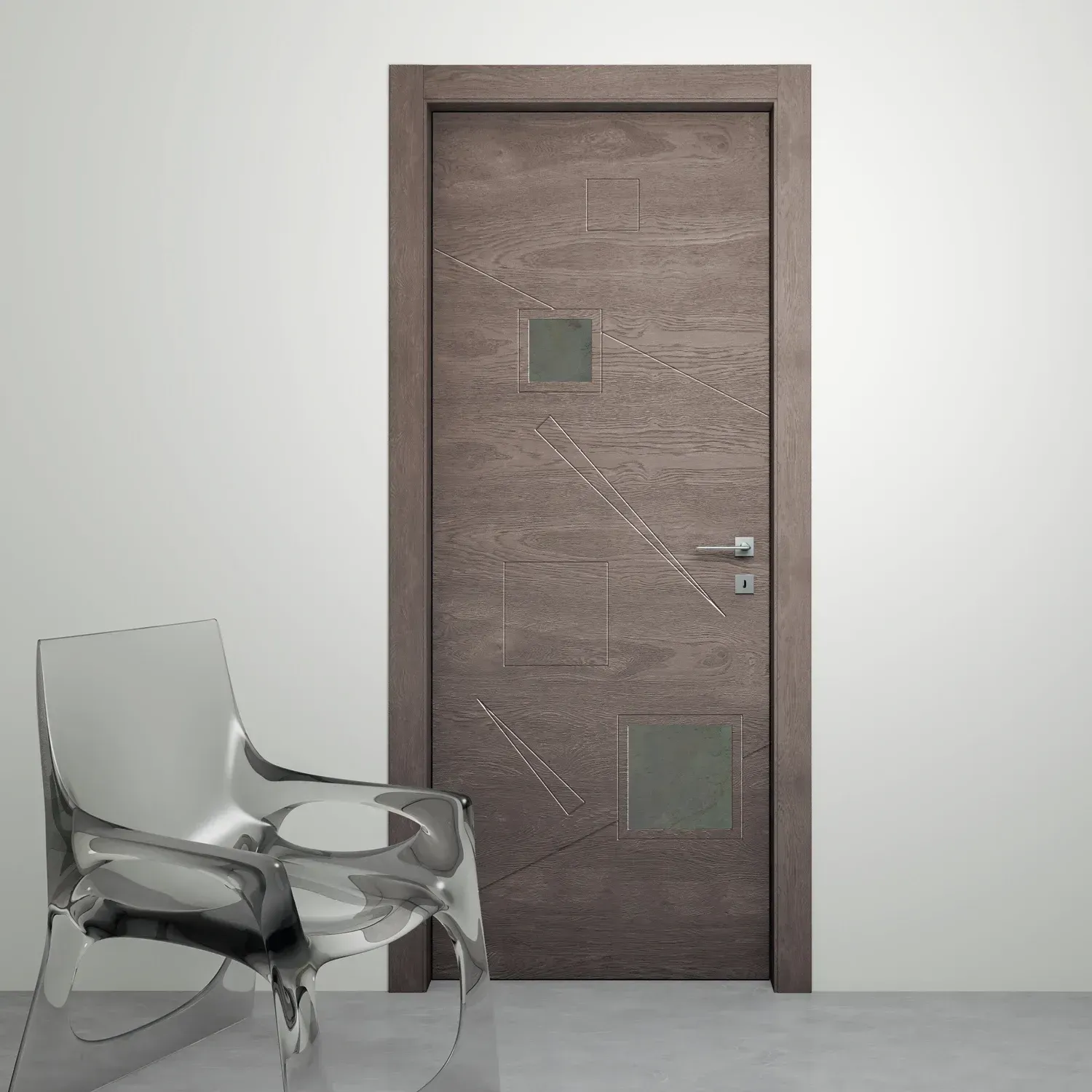 porta per interni in legno vero di Battisti Serramenti a Sover, Trento