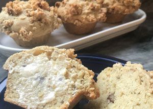 Banana Coconut Pecans Muffins
