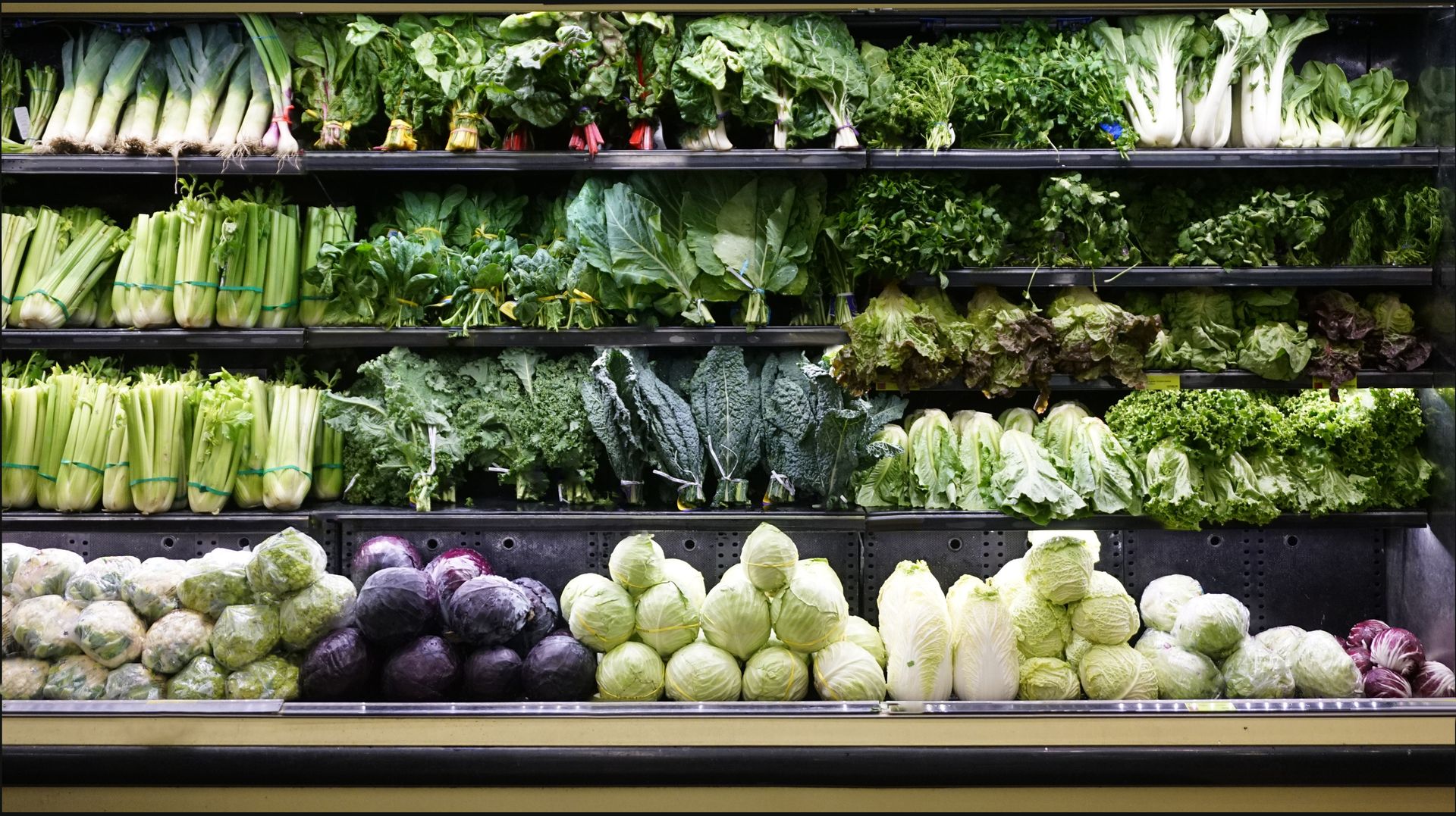 Ortaggi al supermercato