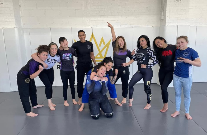 Students train Brazilian Jiu Jitsu at Royal Jiu-Jitsu Queens in Queens, NY to build energy,