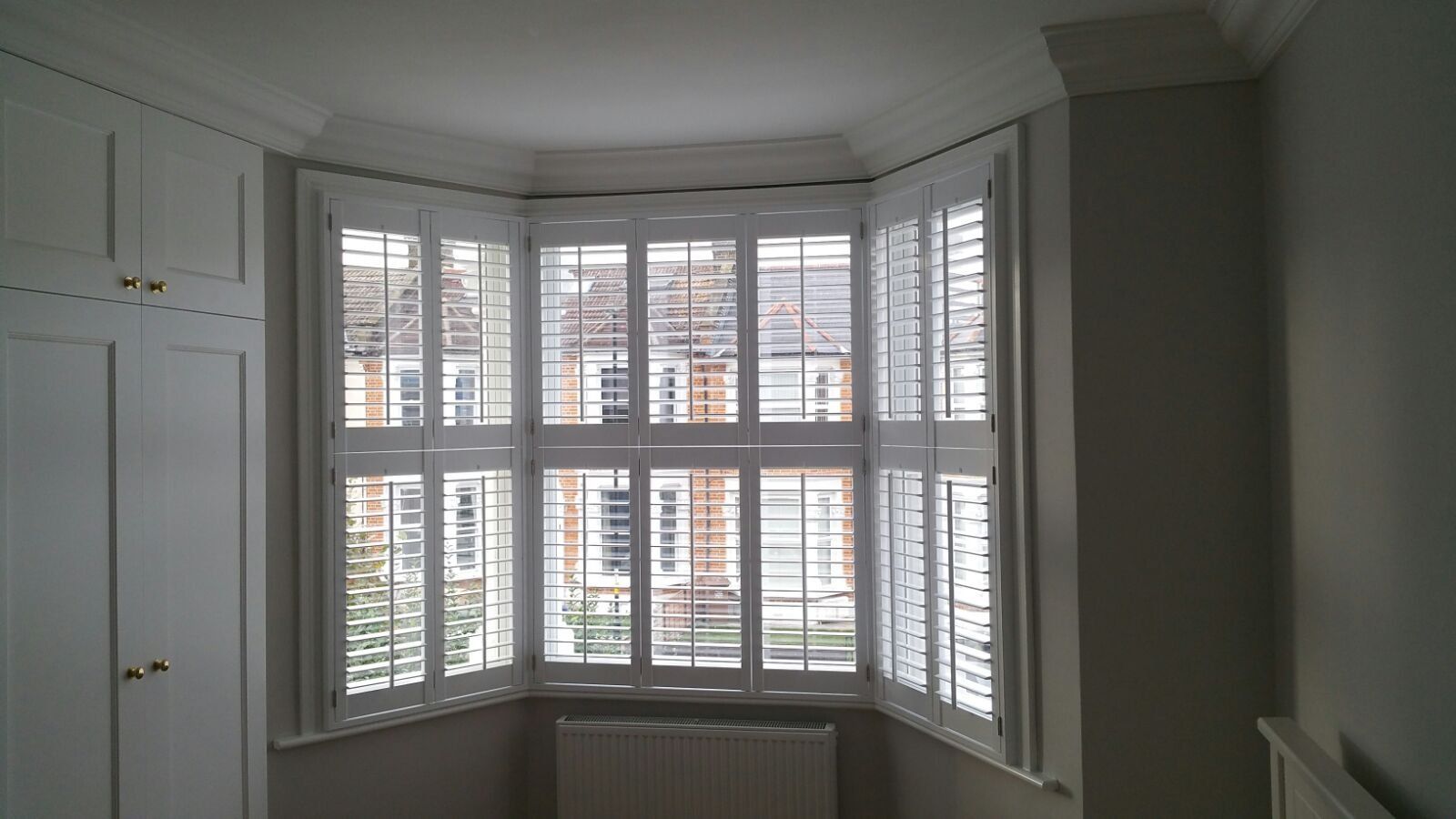 Berkshire wooden plantation shutters