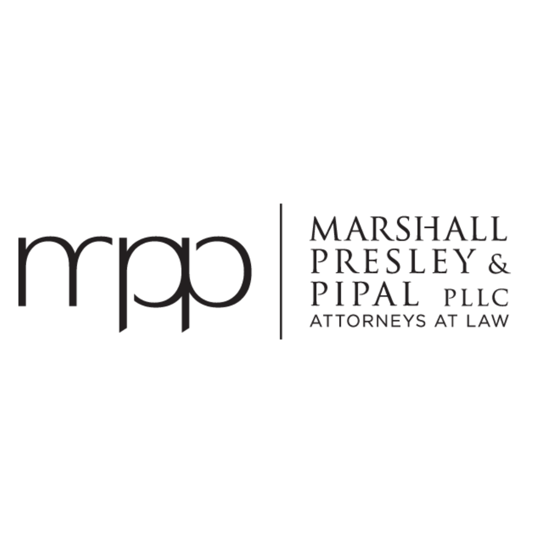 The logo for marshall presley & pipal pllc attorneys at law.