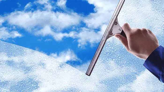 Professional window cleaning