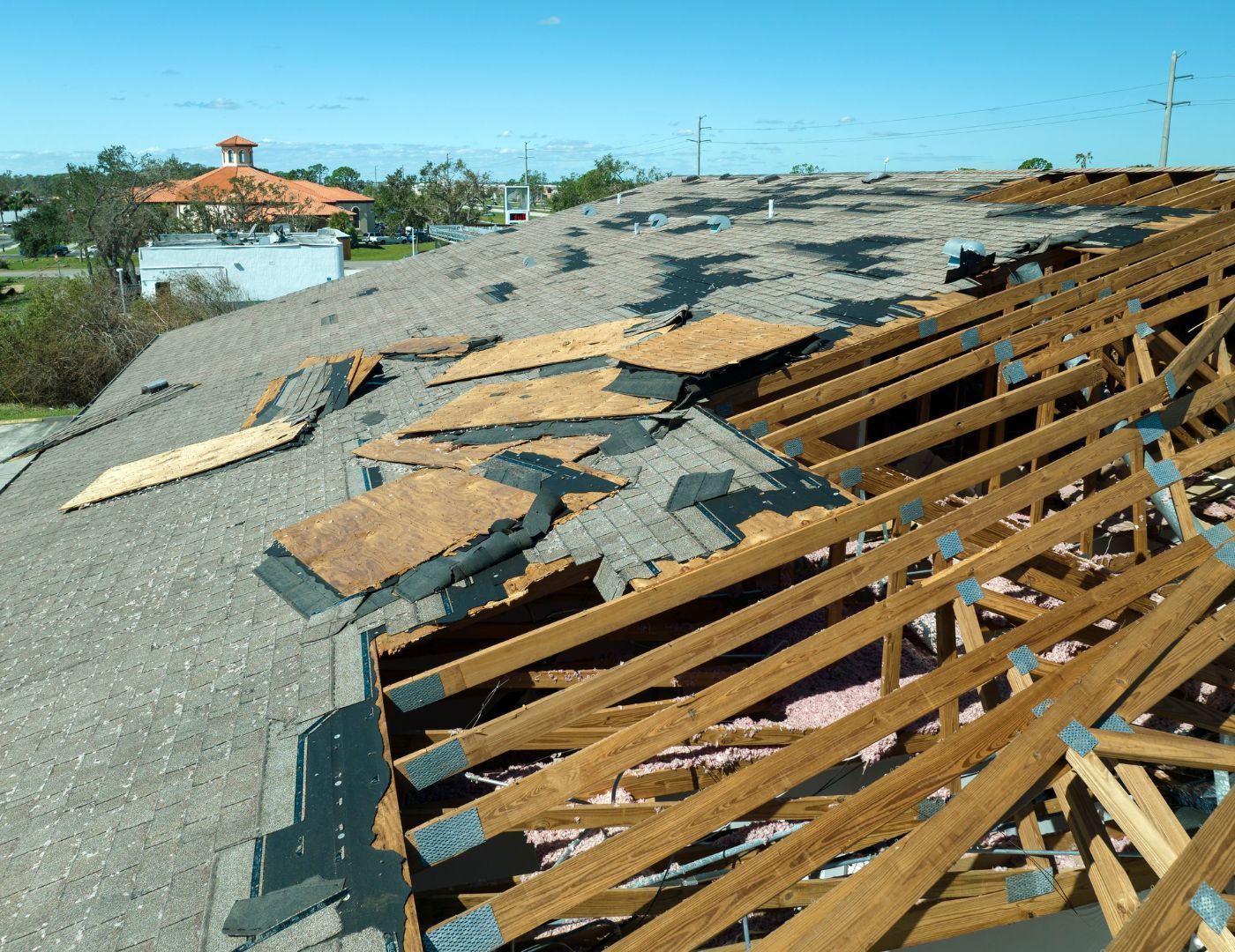 Residential roofing system evaluated by Rhyne Roofing in Central Florida