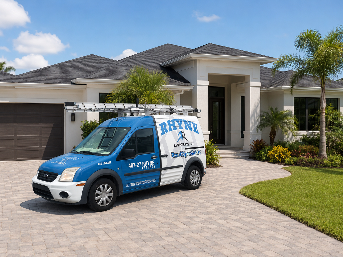 Roof inspection by Rhyne Roofing in Central Florida