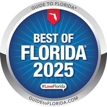 Best of Florida 2025 award badge