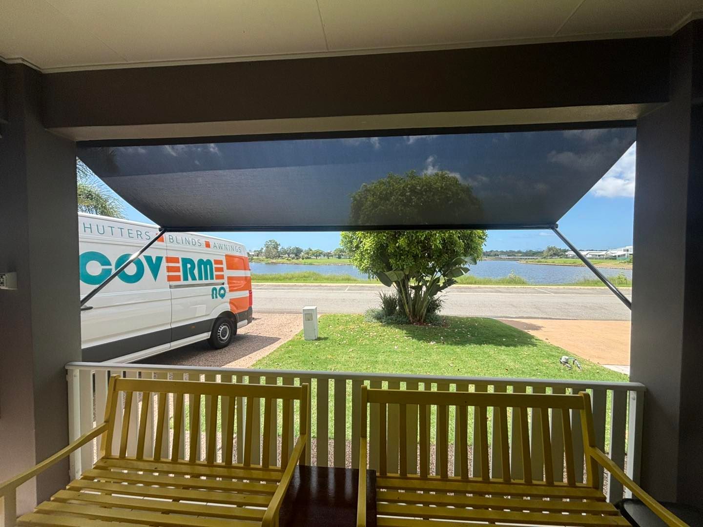 A House With a Swimming Pool and a Plant in Front of It — Cover Me NQ in Currajong, QLD