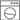 Washing machine icon with a round front door and three control knobs on top