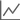 Gray zigzag line chart icon on a white background