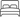 Bed icon with two pillows and a blanket, outlined in gray.