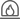 Black line icon of a flame inside a rounded square outline