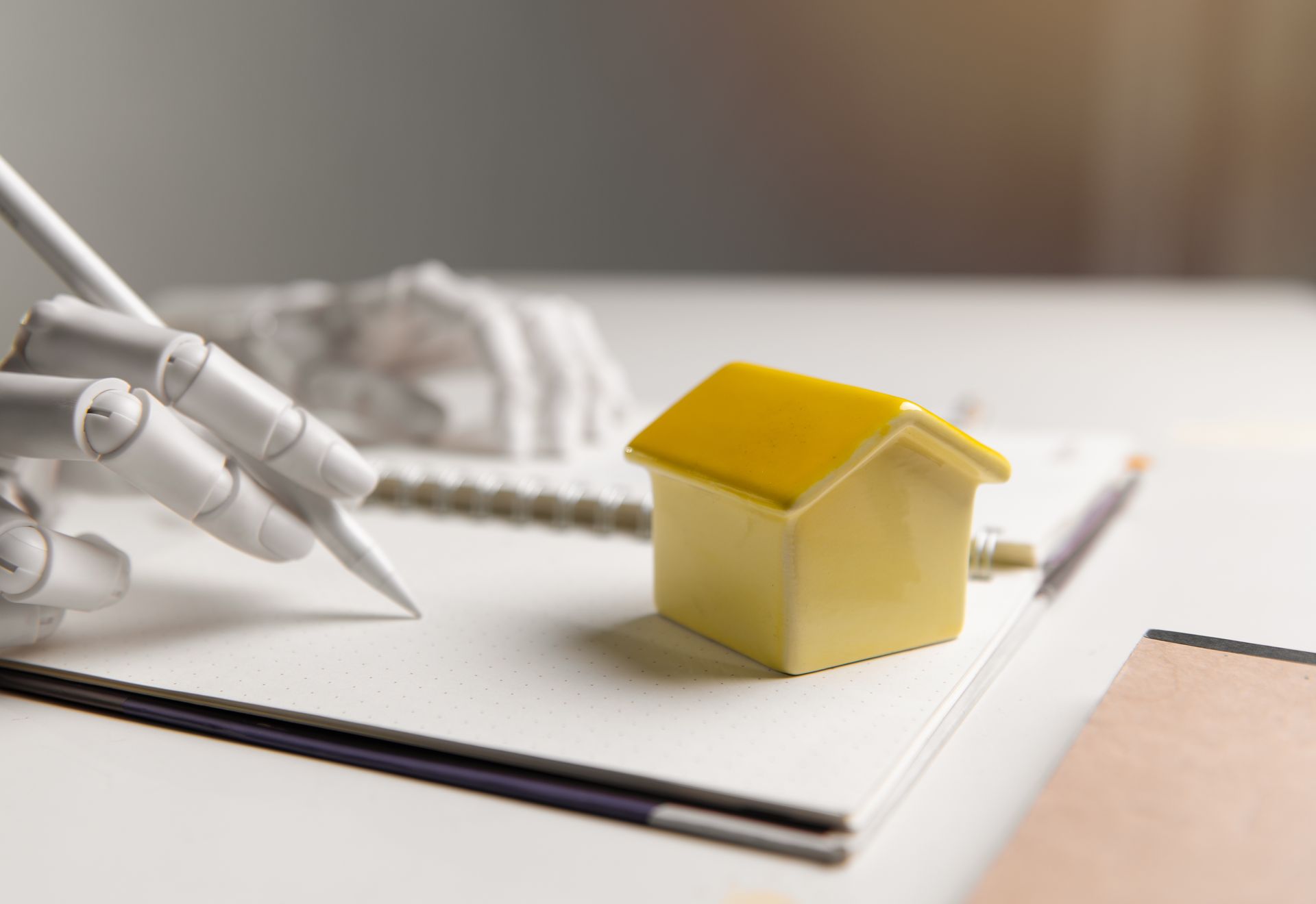 An illustration of an AI working on an estate plan.