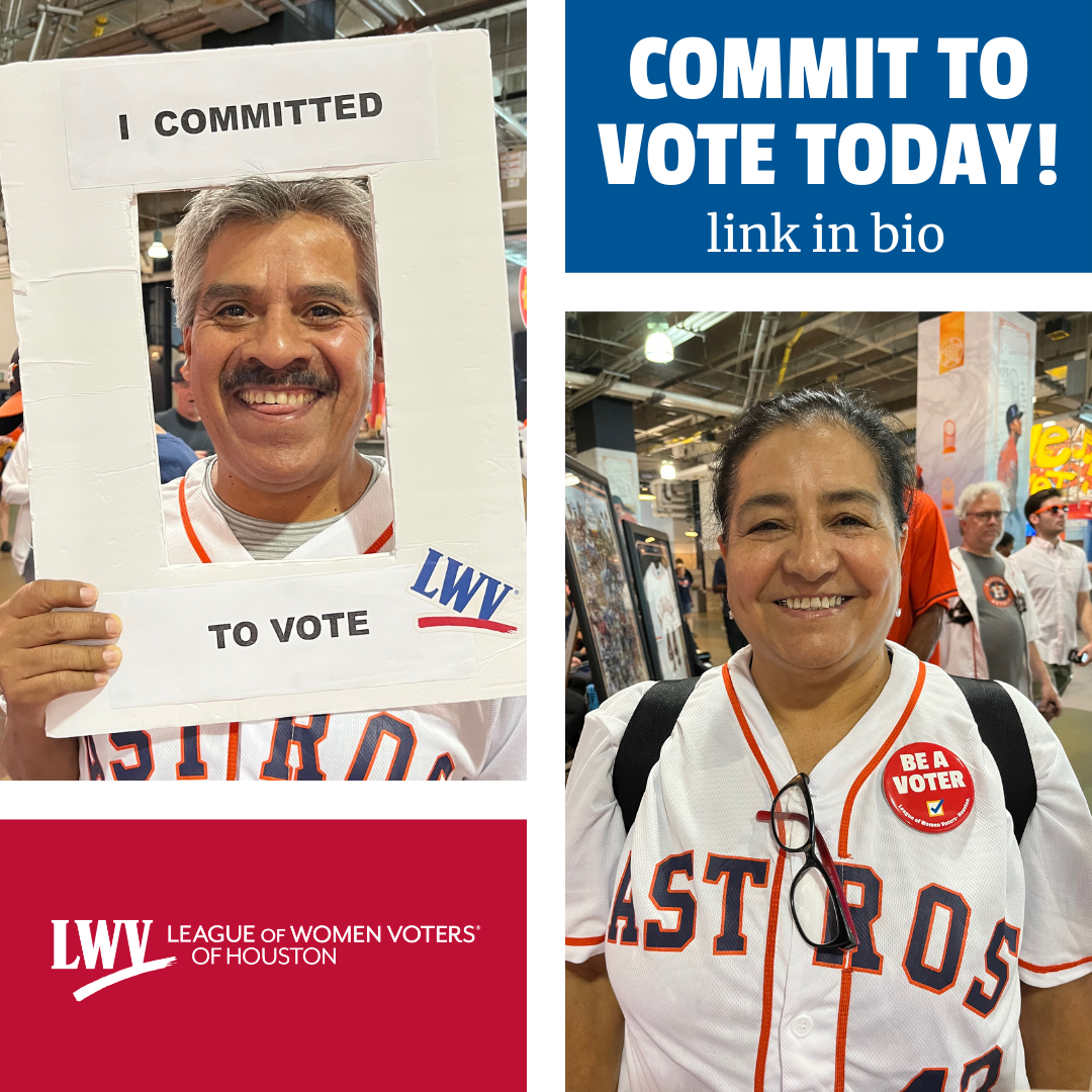 Registering Voters at the Houston Astros