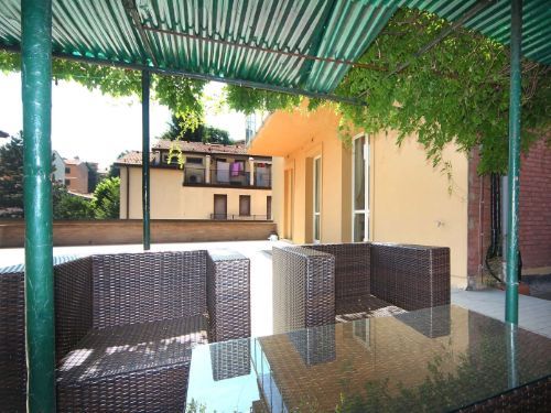 terrazzo di suite ristrutturata