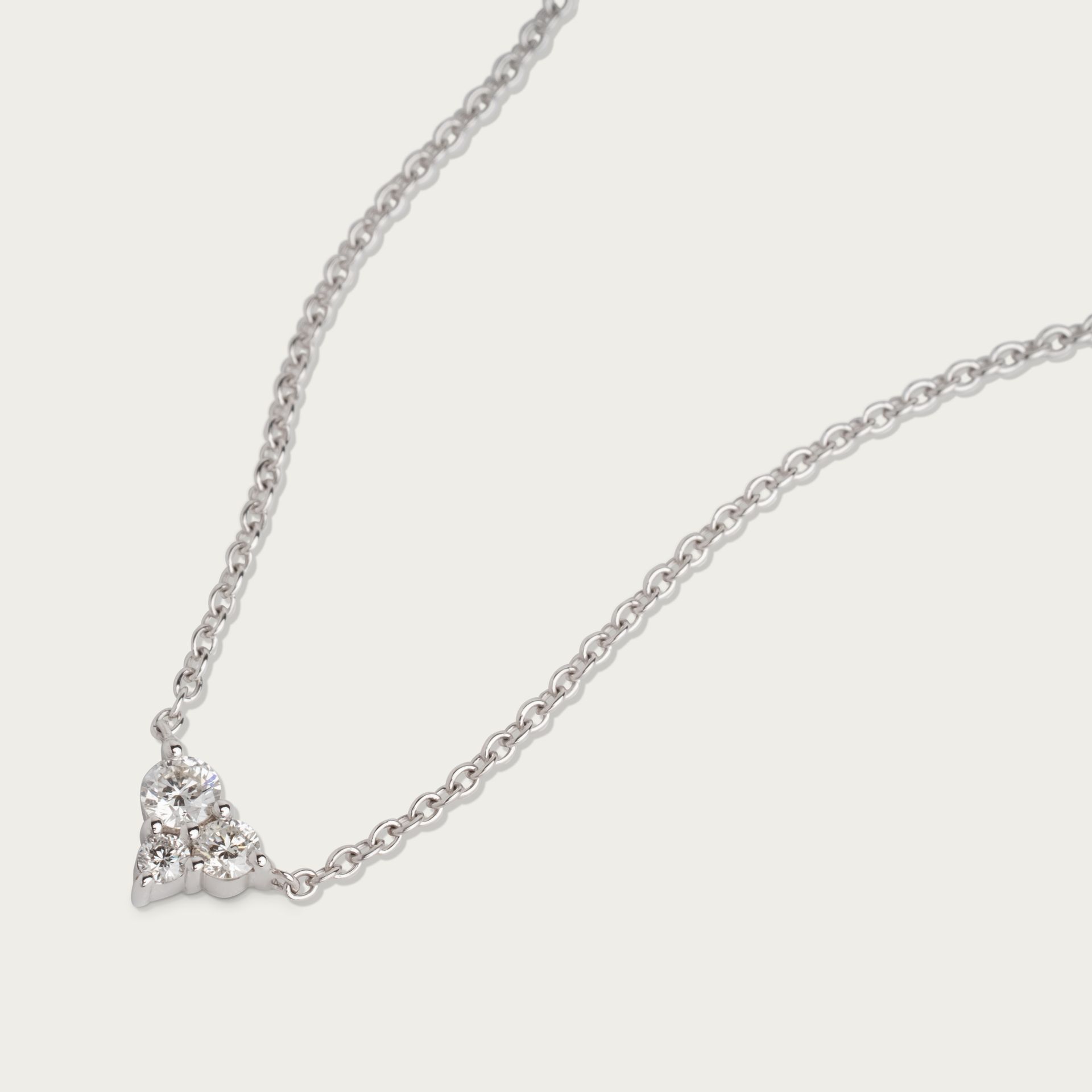 Kimberfire Petite Constellation Necklace in white gold
