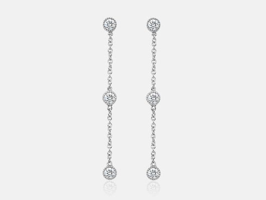 PLC320 Diamond Earrings