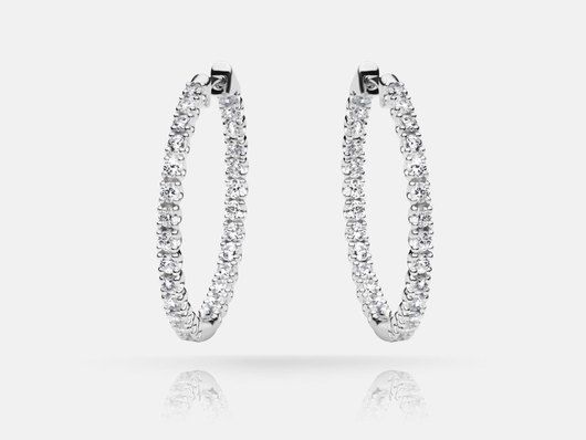 PLC34 Diamond Earrings