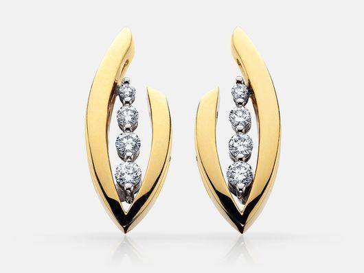SAZ128 Diamond Earrings