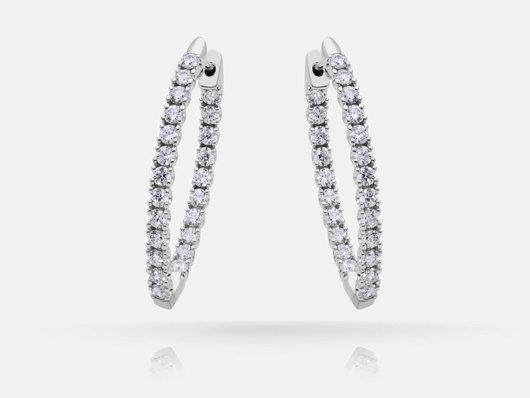 SAZ141 Diamond Earrings