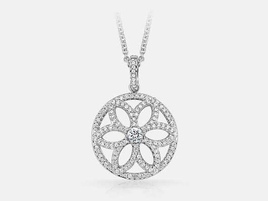 SAZ303 Diamond Pendant