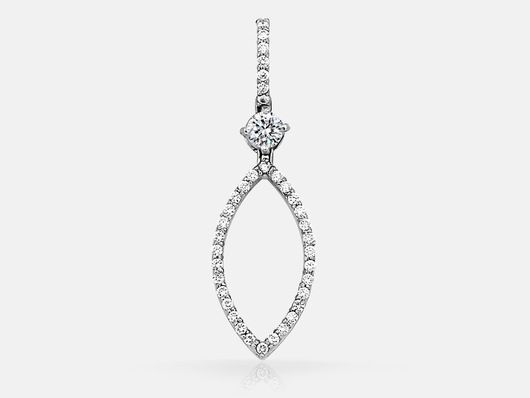 SAZ38 Diamond Pendant