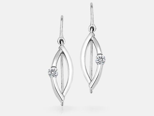 SAZ139 Diamond Earrings