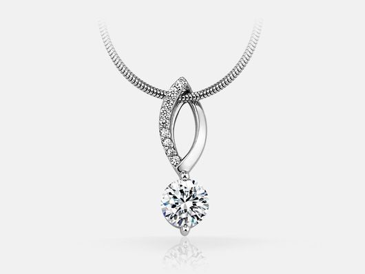 SAZ41 Diamond Pendant