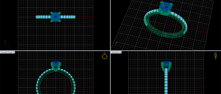 Our Custom Engagement Ring Manufacturing Process
