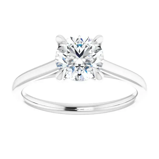 No.1 solitaire engagement ring.