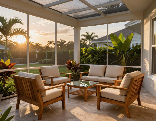 New screened lanai Viera FL