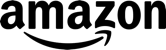 Amazon logo with a curved arrow connecting 