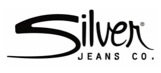 Silver Jeans Co. logo in black script, 